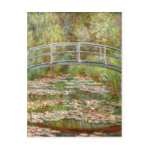 Bridge over a Pond of Water Lilies, Claude Monet Postcard