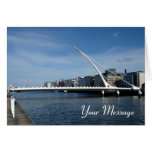 Bridge Over Dublin Ireland River Card