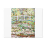 Bridge Over Water Lilies Pond - Claude Monet postcards