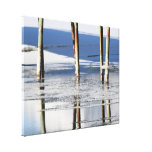 Bridge Reflection Gallery Wrap Canvas