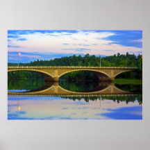 Bridge Reflection Print
