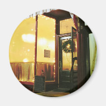 Bridge Street Café – Magic in the Night Refrigerator Magnets