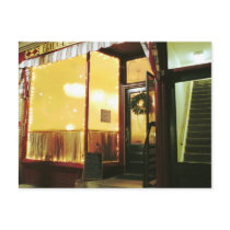 Bridge Street Café – Magic in the Night Postcard