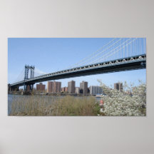 Bridge to New York Print