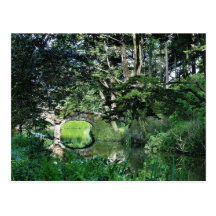 Bridge To Strawberry Hill On Stow Lake In Golden G Post Card