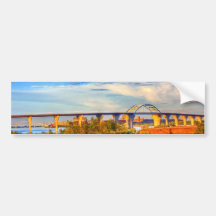 Bridges over the Bay Bumper Stickers