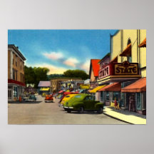 Bridgton Maine Print