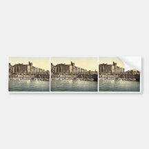 Bridlington, the harbour, from south pier, Yorkshi Bumper Sticker