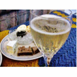 Brie Caviar Duck Pate And Champagne Photo Sculptures