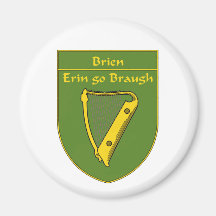 Brien 1798 Flag Shield Magnet