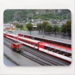 Brig station in Switzerland mousepads