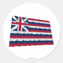Brigantine Lexington Waving Flag Stickers