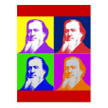 Brigham Young Pop Art Post Card