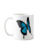 Brighly Hued Blue Butterfly