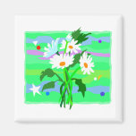 Bright and Bold (6) Fridge Magnet
