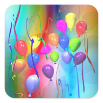 Bright Birthday Balloons