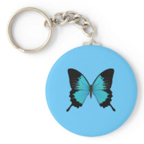 Bright Blue & Black Butterfly Original Colours