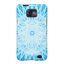 bright blue throat chakra sacred geometry galaxy s2 case