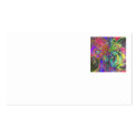 Bright Burst of Colour – Salmon & Indigo Deva business cards