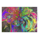 Bright Burst of Colour – Salmon & Indigo Deva Cards