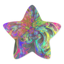 Bright Burst of Colour – Salmon & Indigo Deva Stickers