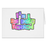 Bright Colors 4th Grade Teacher Cards