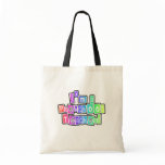 Bright Colors Preschool Teacher Tote Bags