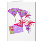 Bright Colours Bachelorette Party Cards