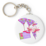 Bright Colours Bachelorette Party keychains