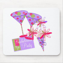 Bright Colours Bachelorette Party Mousemat