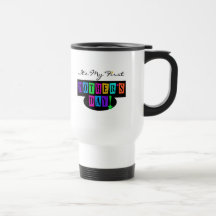 Bright Colours First Mother's Day T-shirts and Gif Coffee Mugs