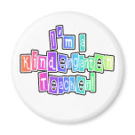 Bright Colours Kindergarten Teacher magnets