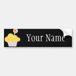 Bright Cupcake Bumper Sticker