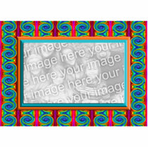 bright curls photo frame
