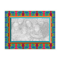 bright curls photo frame
