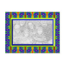 bright curls photo frame