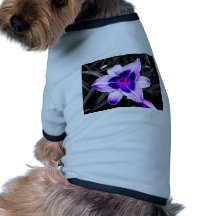 Bright Daylily Dog Tee Shirt