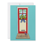 Bright Door Welcome Mat invitations