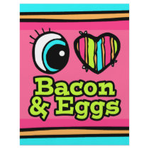 Bright Eye Heart I Love Bacon and Eggs Flyer