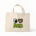 Bright Eye Heart I Love Bacon Strips bags