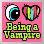 Bright Eye Heart I Love Being a Vampire Posters