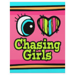 Bright Eye Heart I Love Chasing Girls flyers