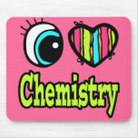 Bright Eye Heart I Love Chemistry mousepads