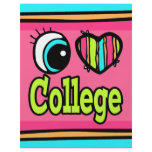 Bright Eye Heart I Love College flyers