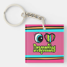 Bright Eye Heart I Love Dragonflies