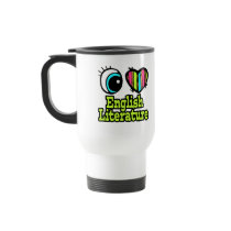 Bright Eye Heart I Love English Literature Coffee Mug