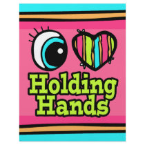 Bright Eye Heart I Love Holding Hands Flyers
