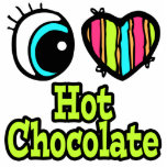 Bright Eye Heart I Love Hot Chocolate photo sculptures