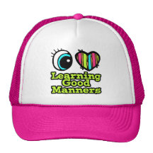 Bright Eye Heart I Love Learning Good Manners Hats
