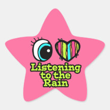 Bright Eye Heart I Love Listening to the Rain Sticker